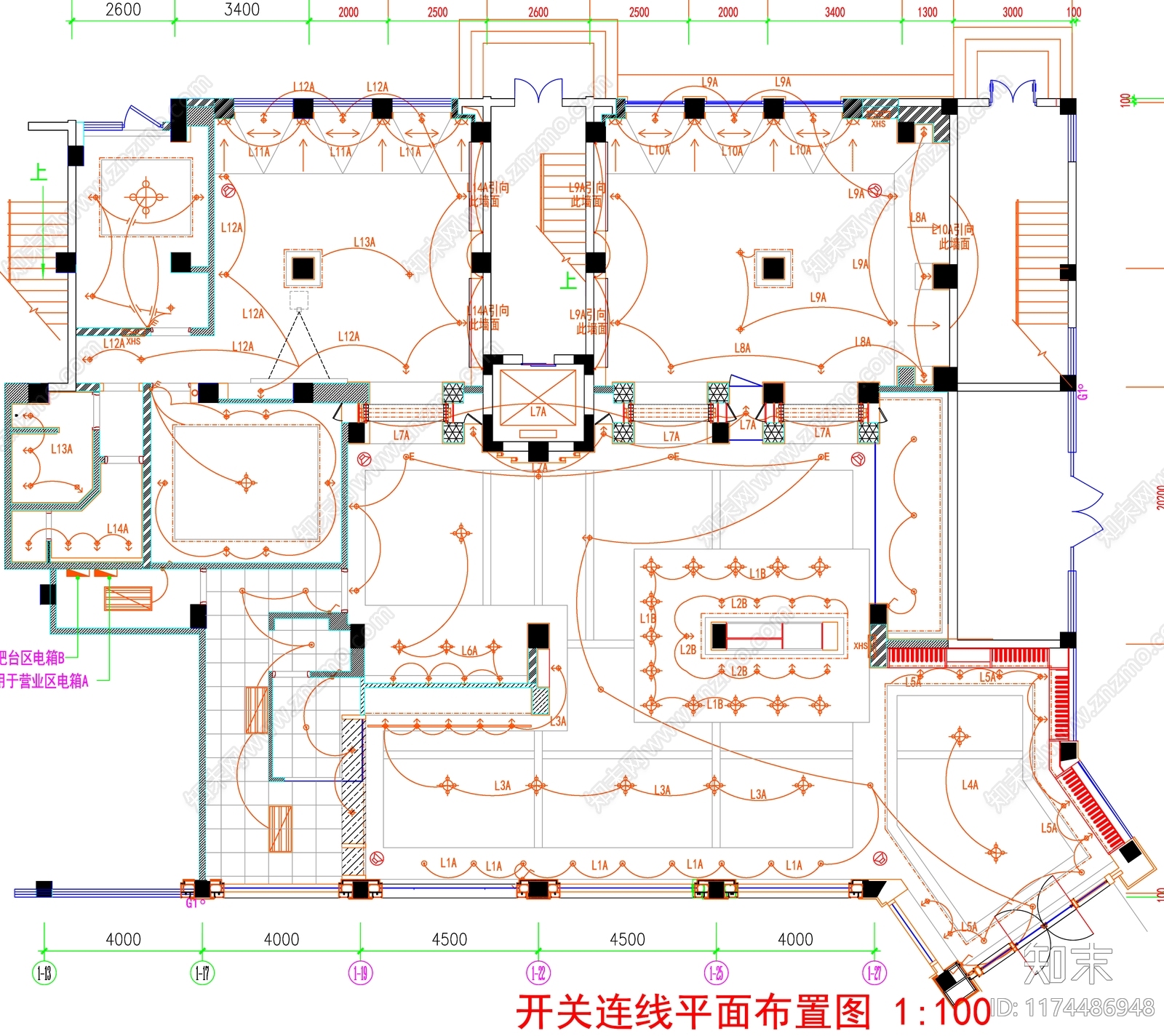 现代工装图库cad施工图下载【ID:1174486948】