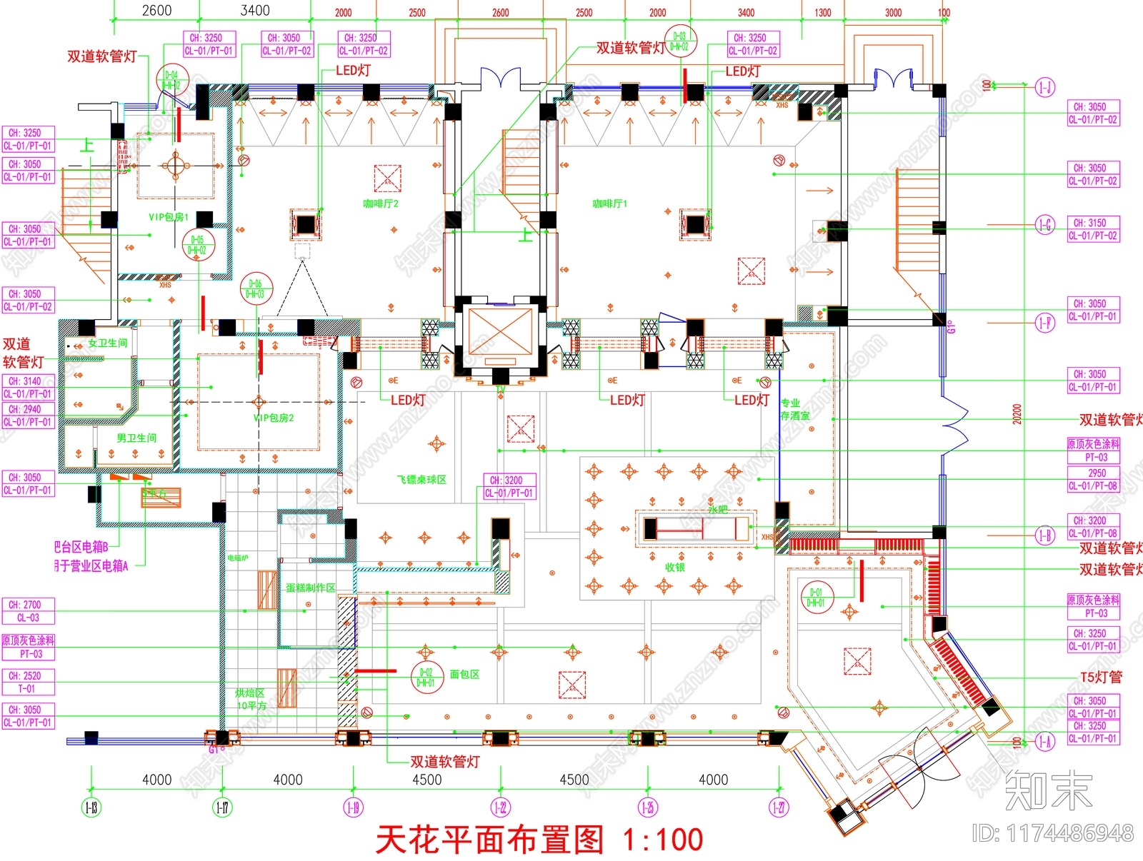 现代工装图库cad施工图下载【ID:1174486948】