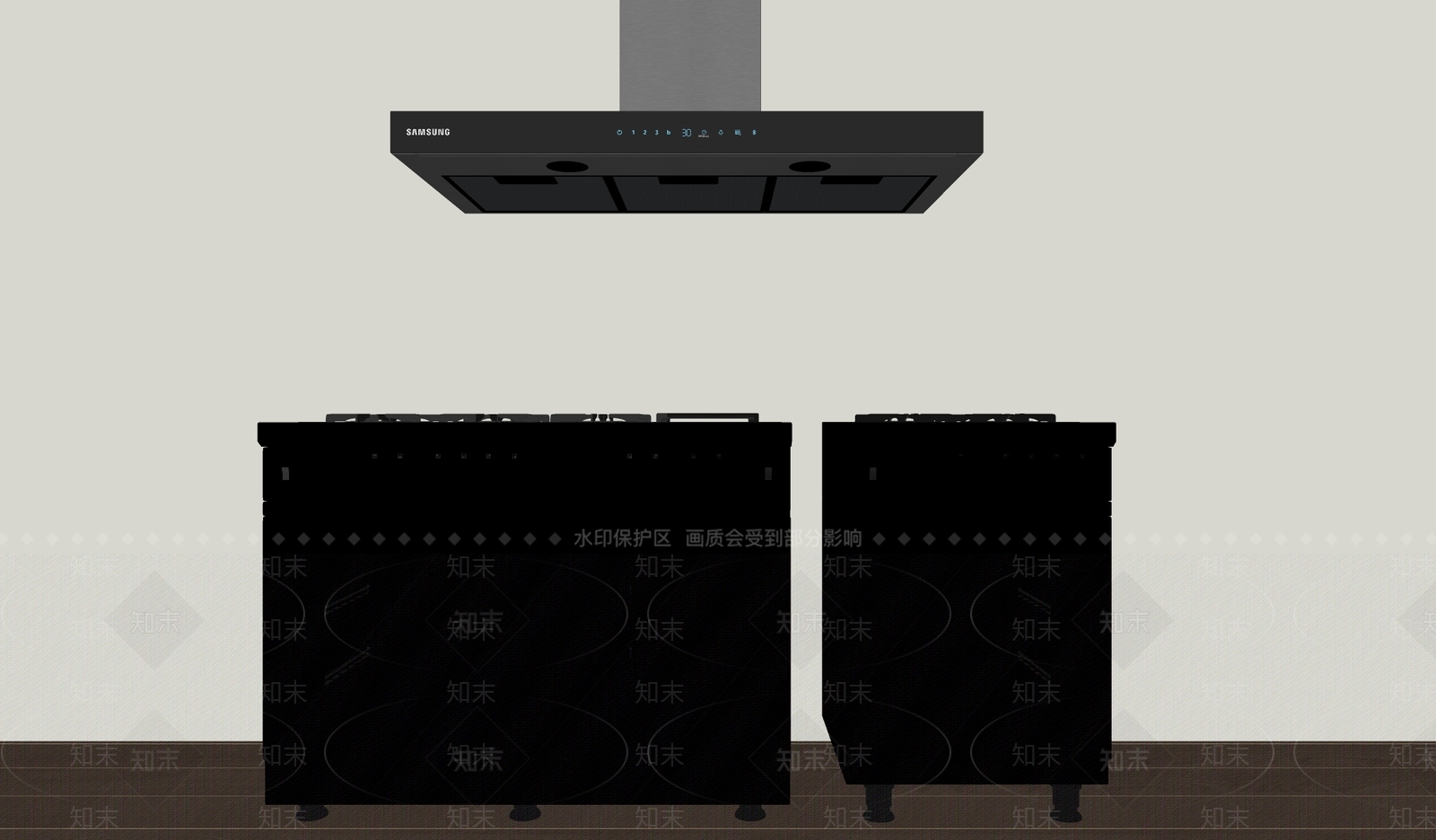 灶台SU模型下载【ID:1174490855】