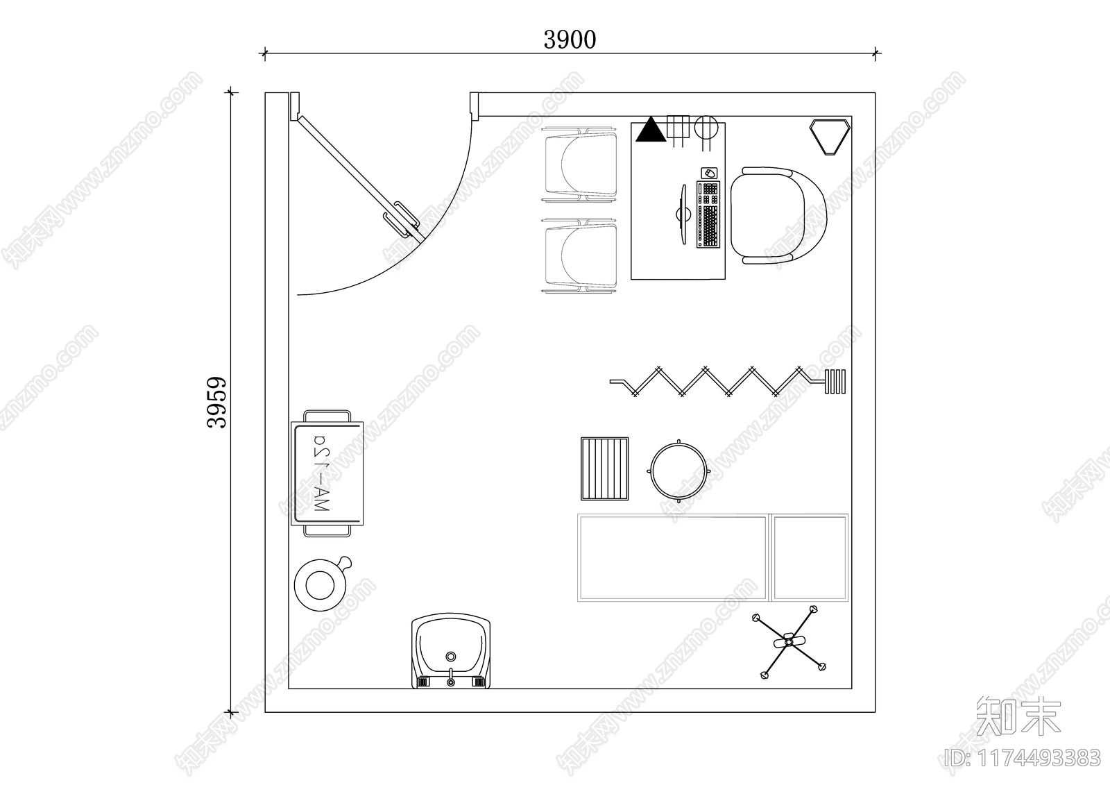 现代医院施工图下载【ID:1174493383】