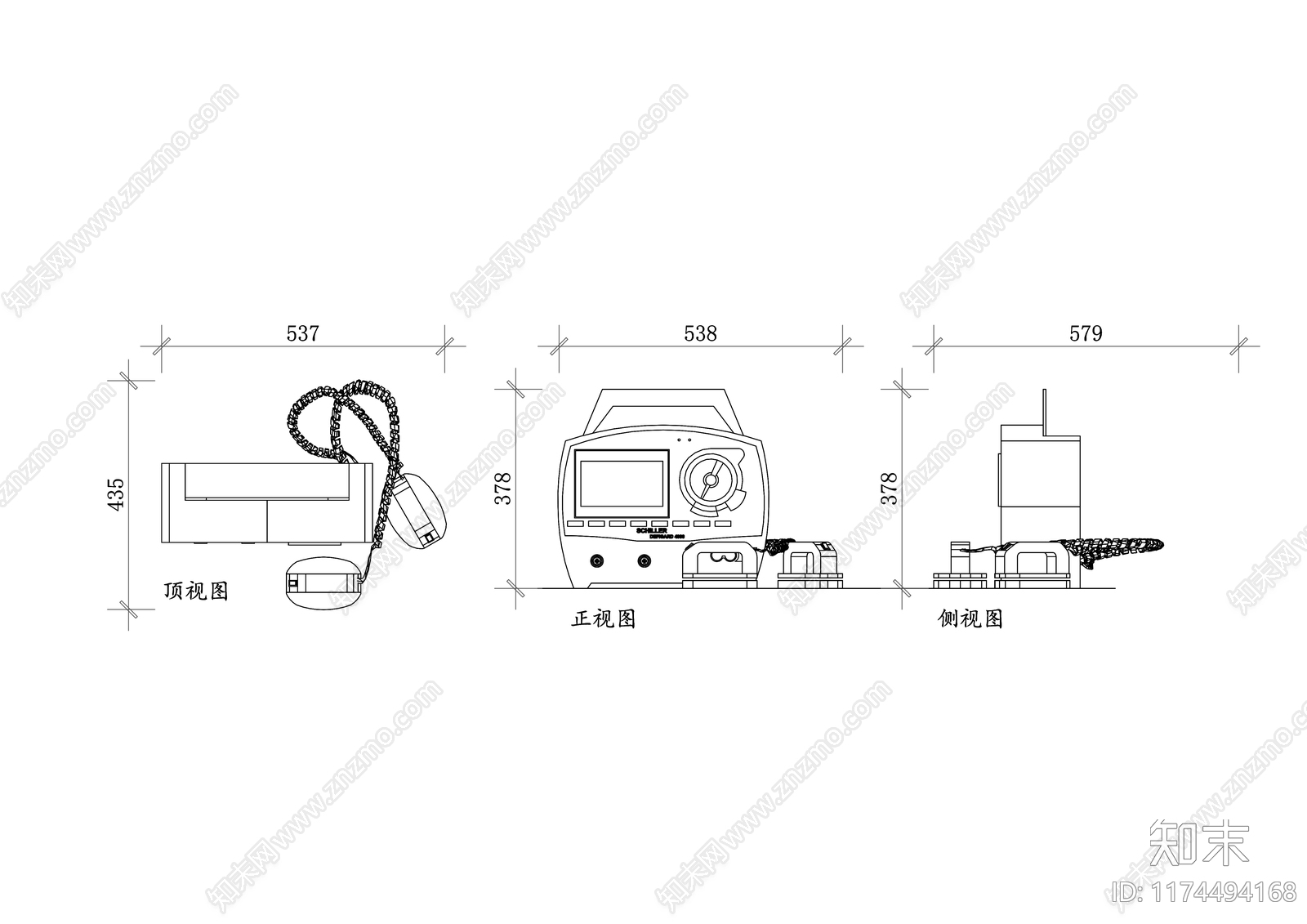 现代医院cad施工图下载【ID:1174494168】