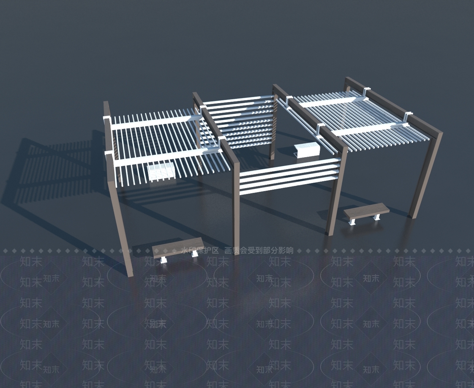 现代单人沙发3D模型下载【ID:1174513596】