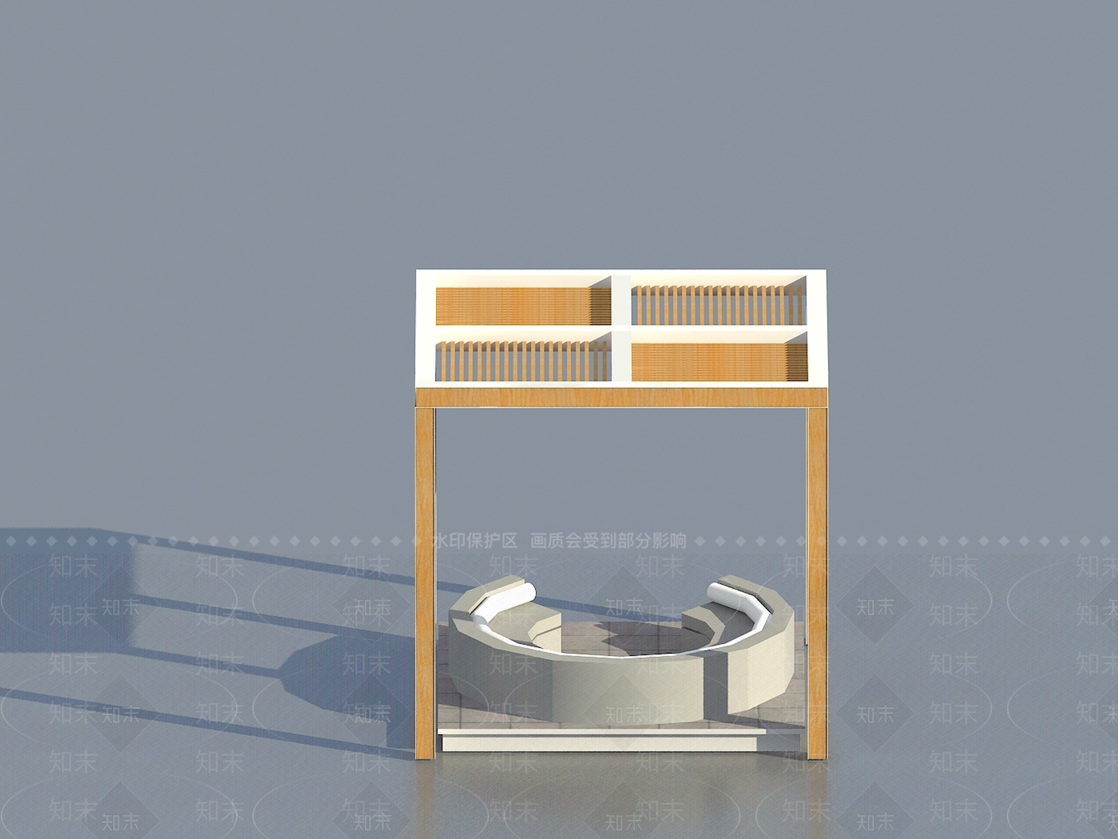 现代单人沙发3D模型下载【ID:1174513498】