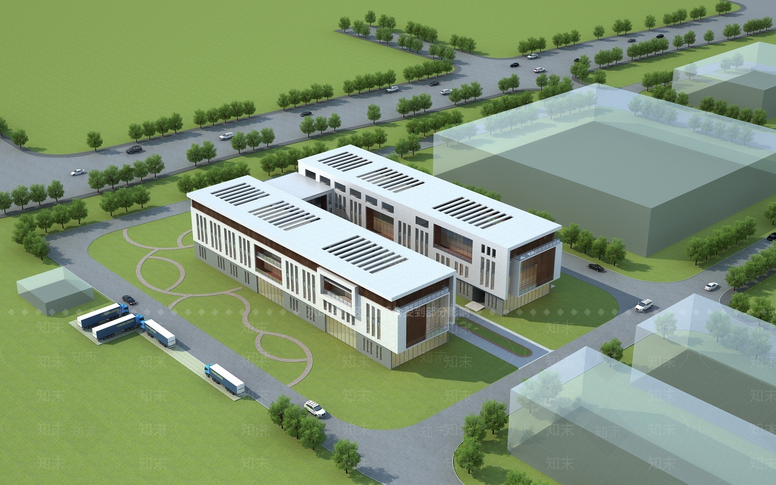 现代其他公共建筑3D模型下载【ID:1174516769】