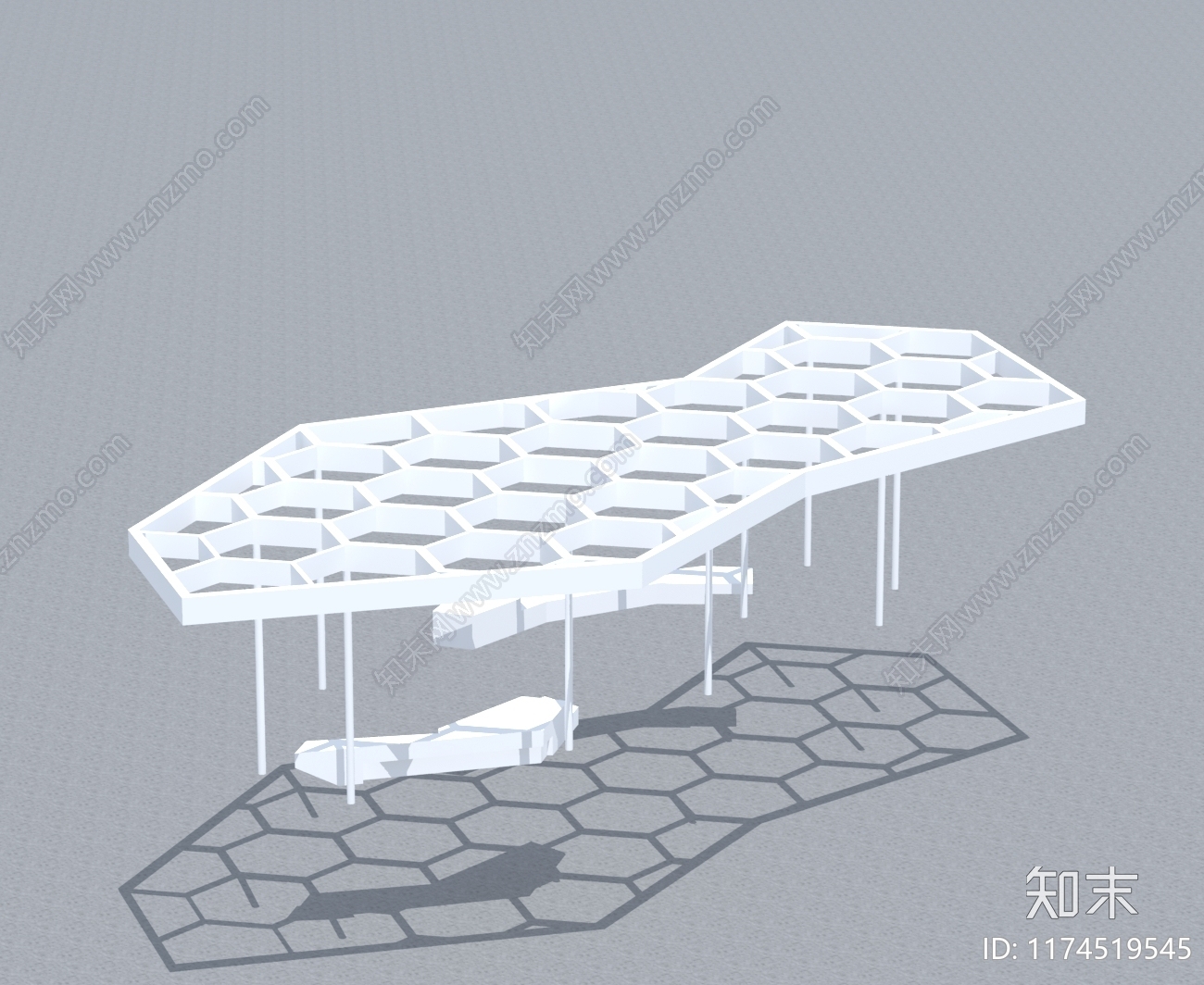 现代单人沙发3D模型下载【ID:1174519545】