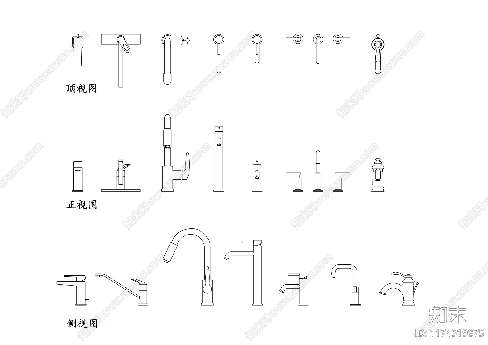 现代五金管件cad施工图下载【ID:1174519875】