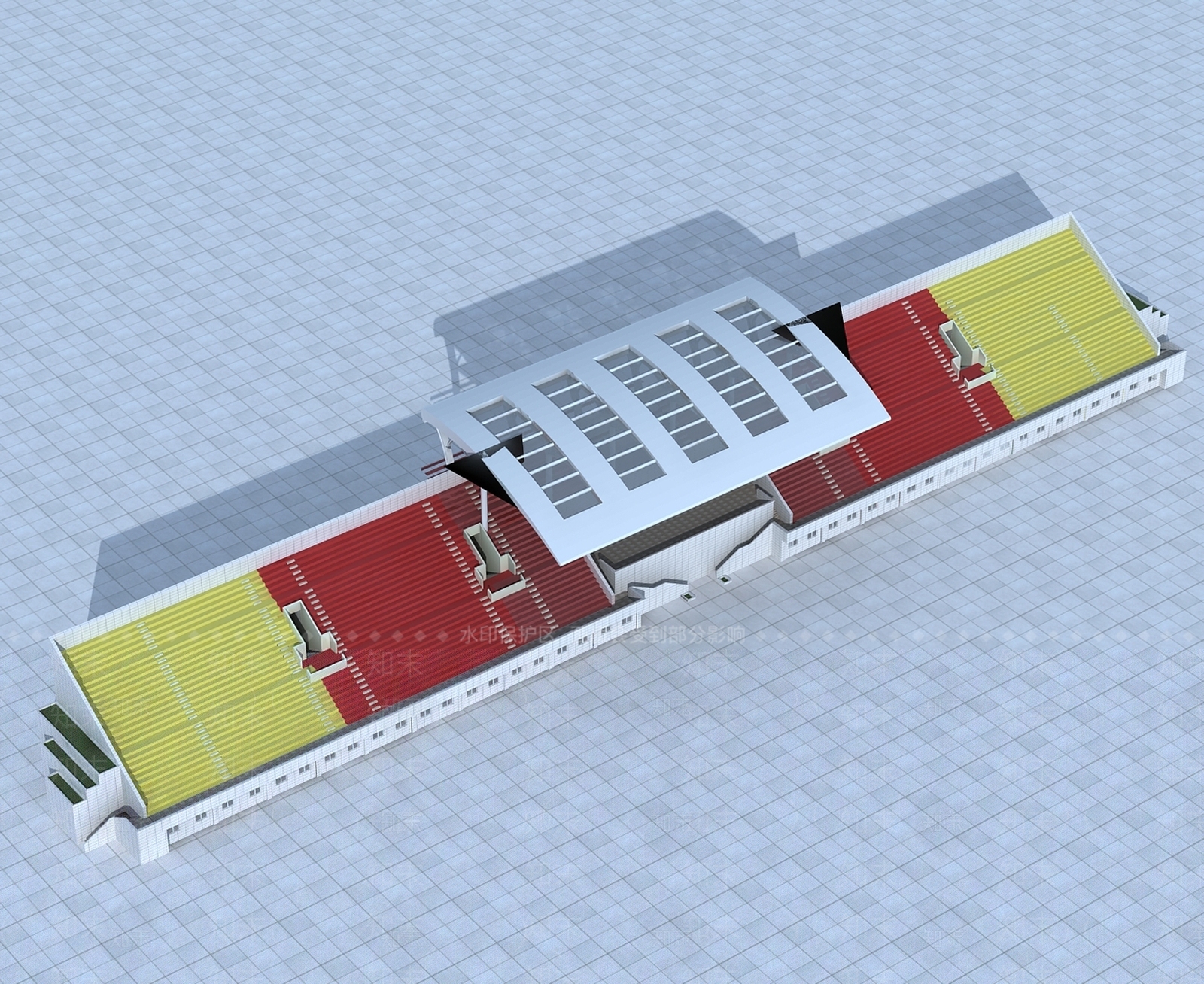 现代单人沙发3D模型下载【ID:1174521442】