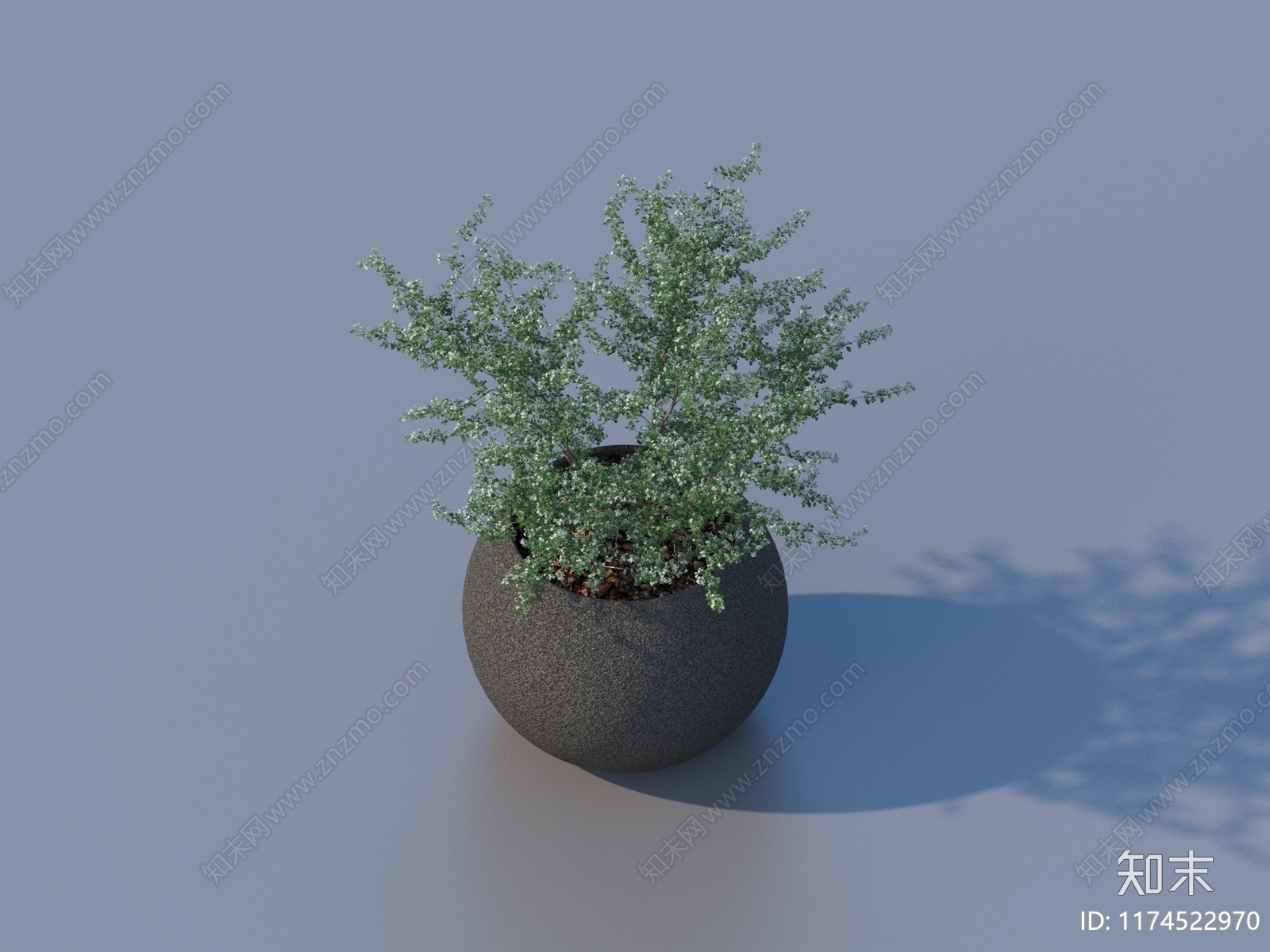 盆栽3D模型下载【ID:1174522970】