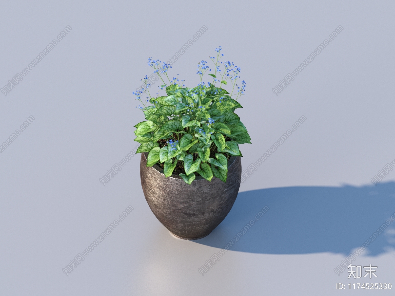 盆栽3D模型下载【ID:1174525330】