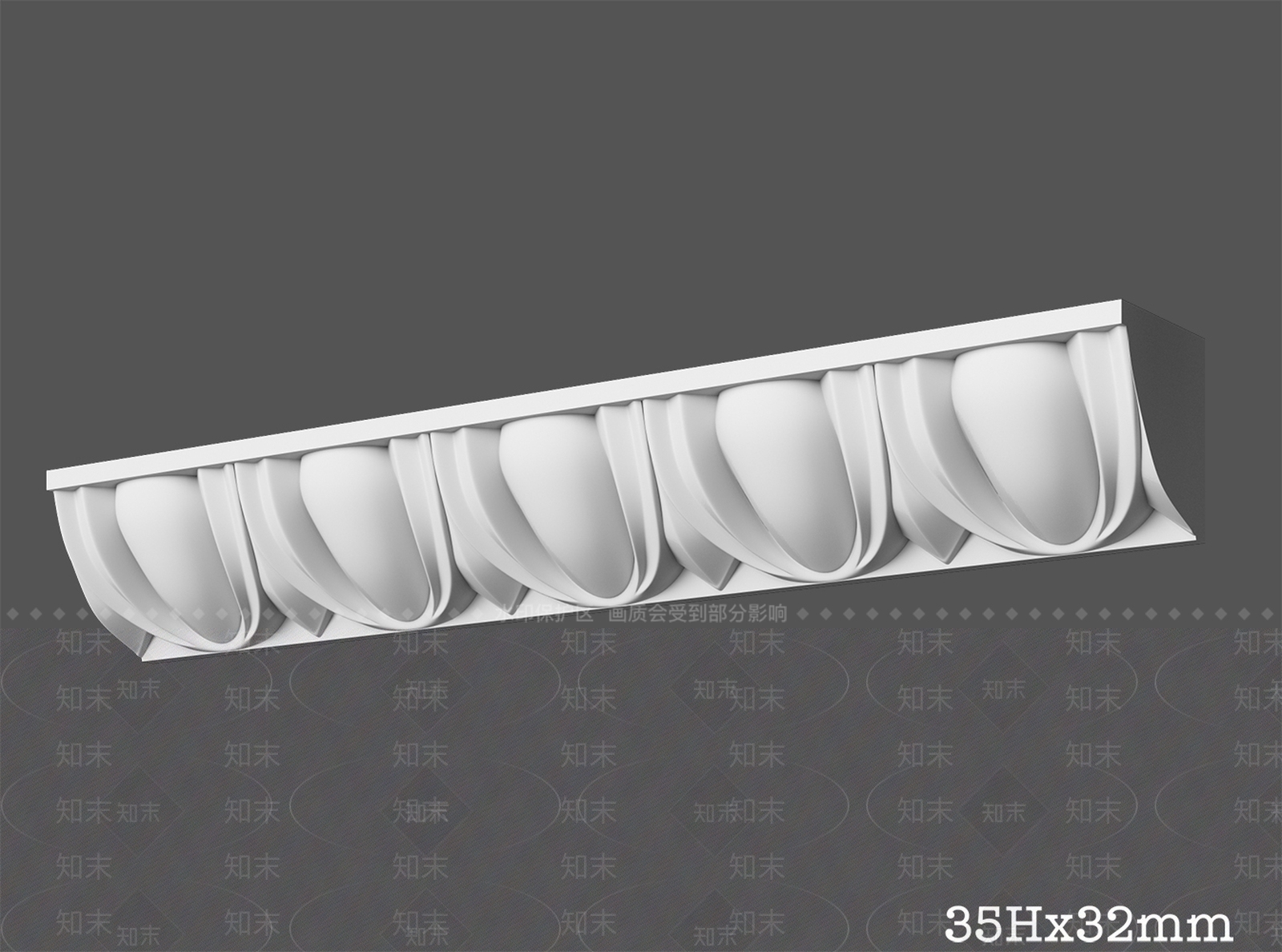 法式线条3D模型下载【ID:1174531080】