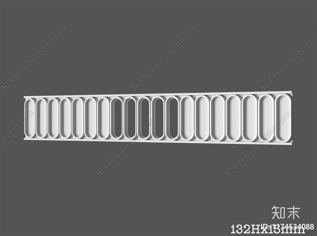 法式线条3D模型下载【ID:1174534088】