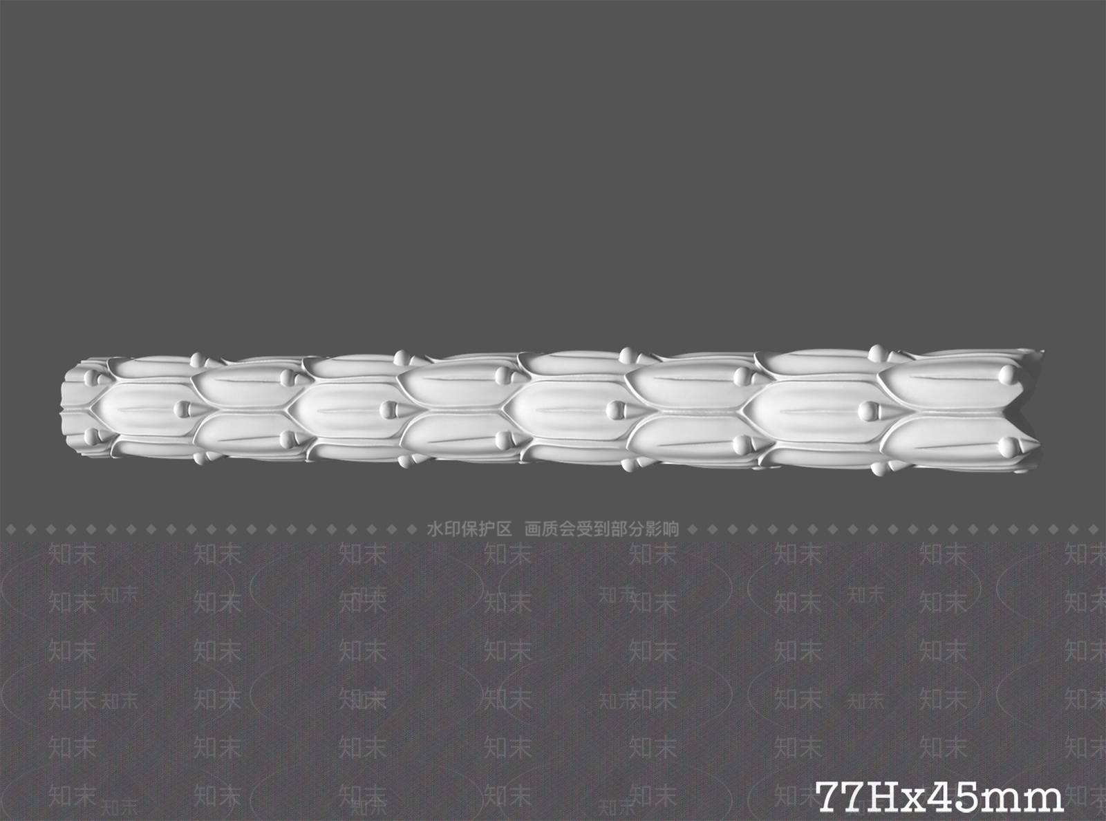 法式线条3D模型下载【ID:1174536197】