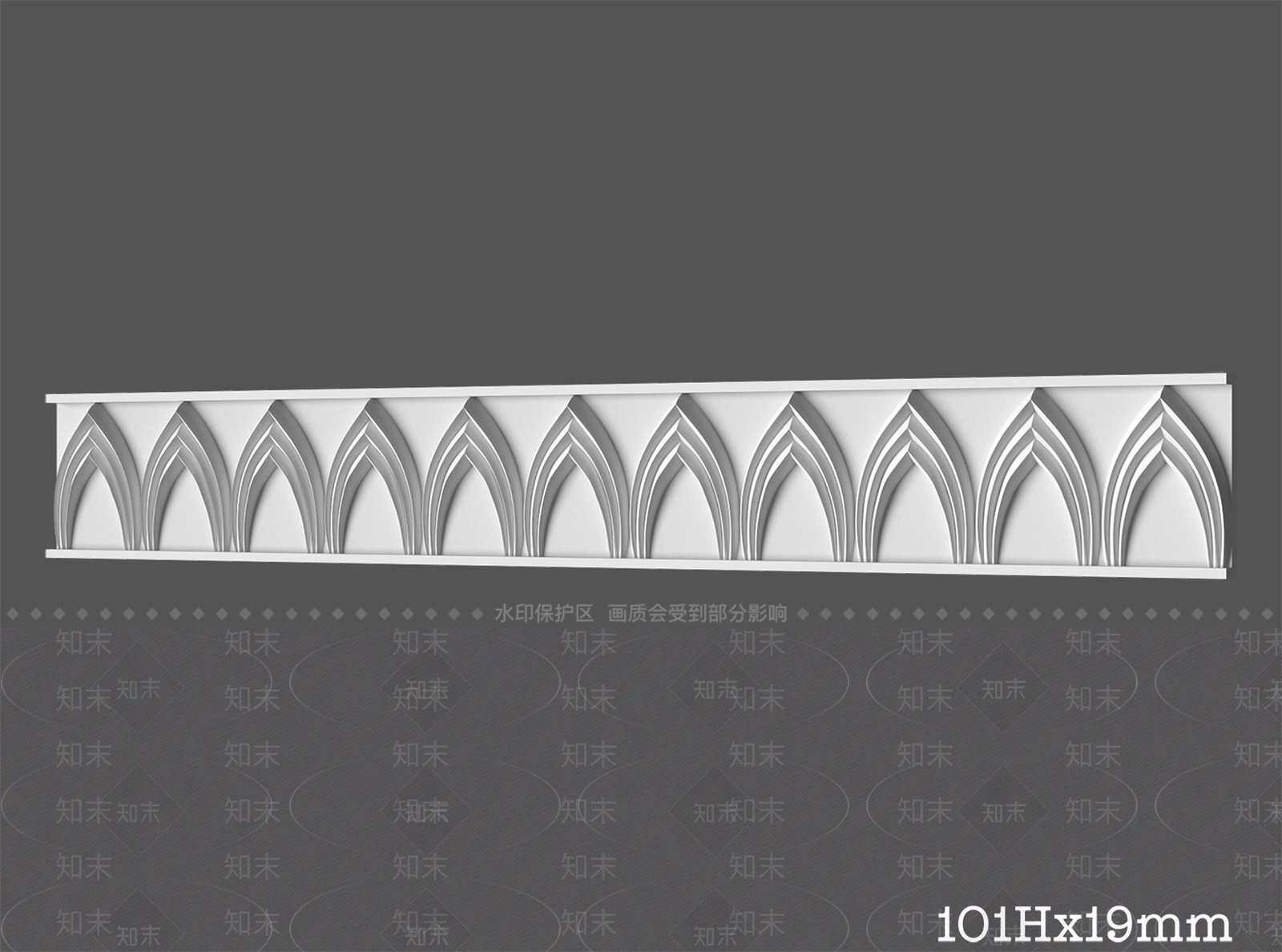 法式线条3D模型下载【ID:1174536369】