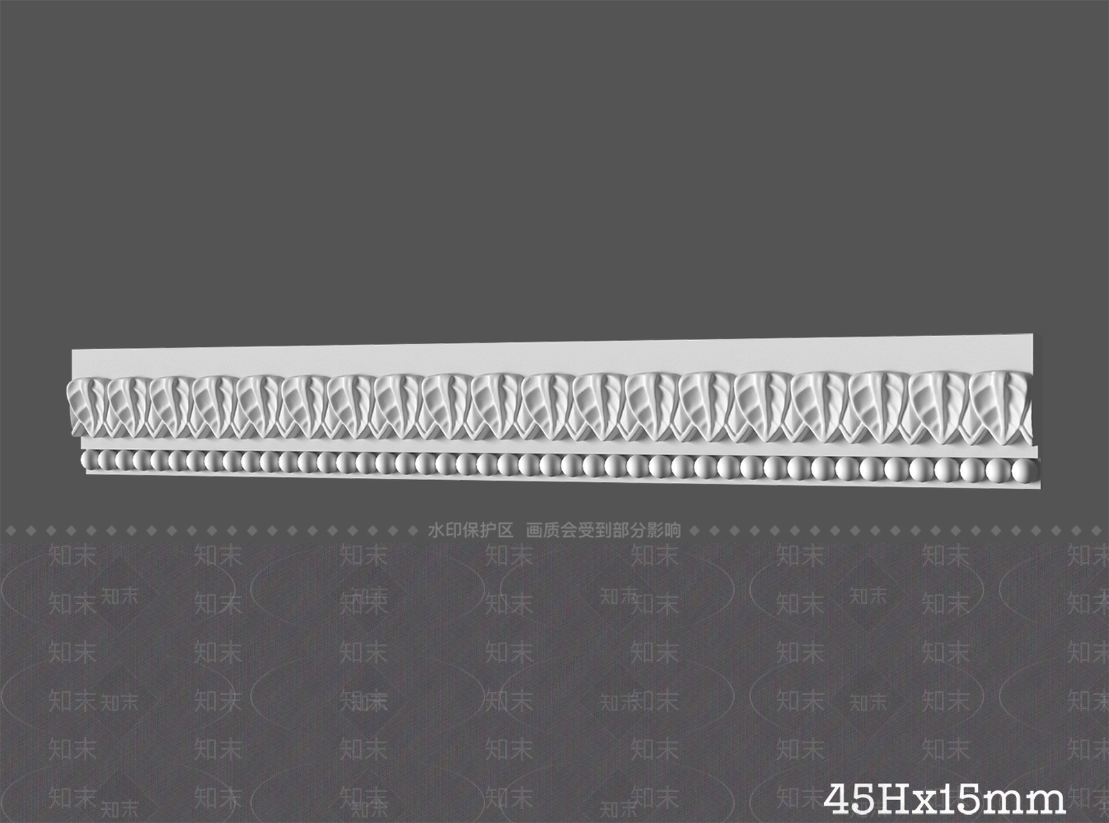 法式线条3D模型下载【ID:1174536565】