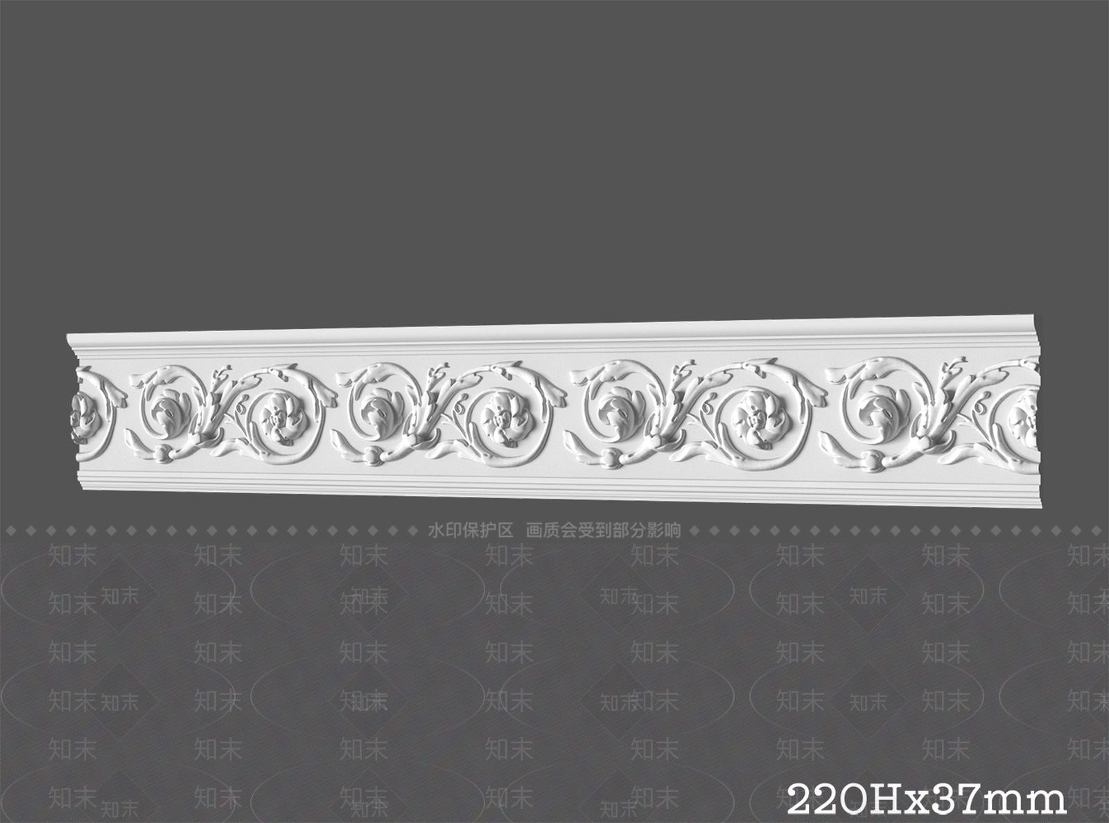 法式线条3D模型下载【ID:1174536729】