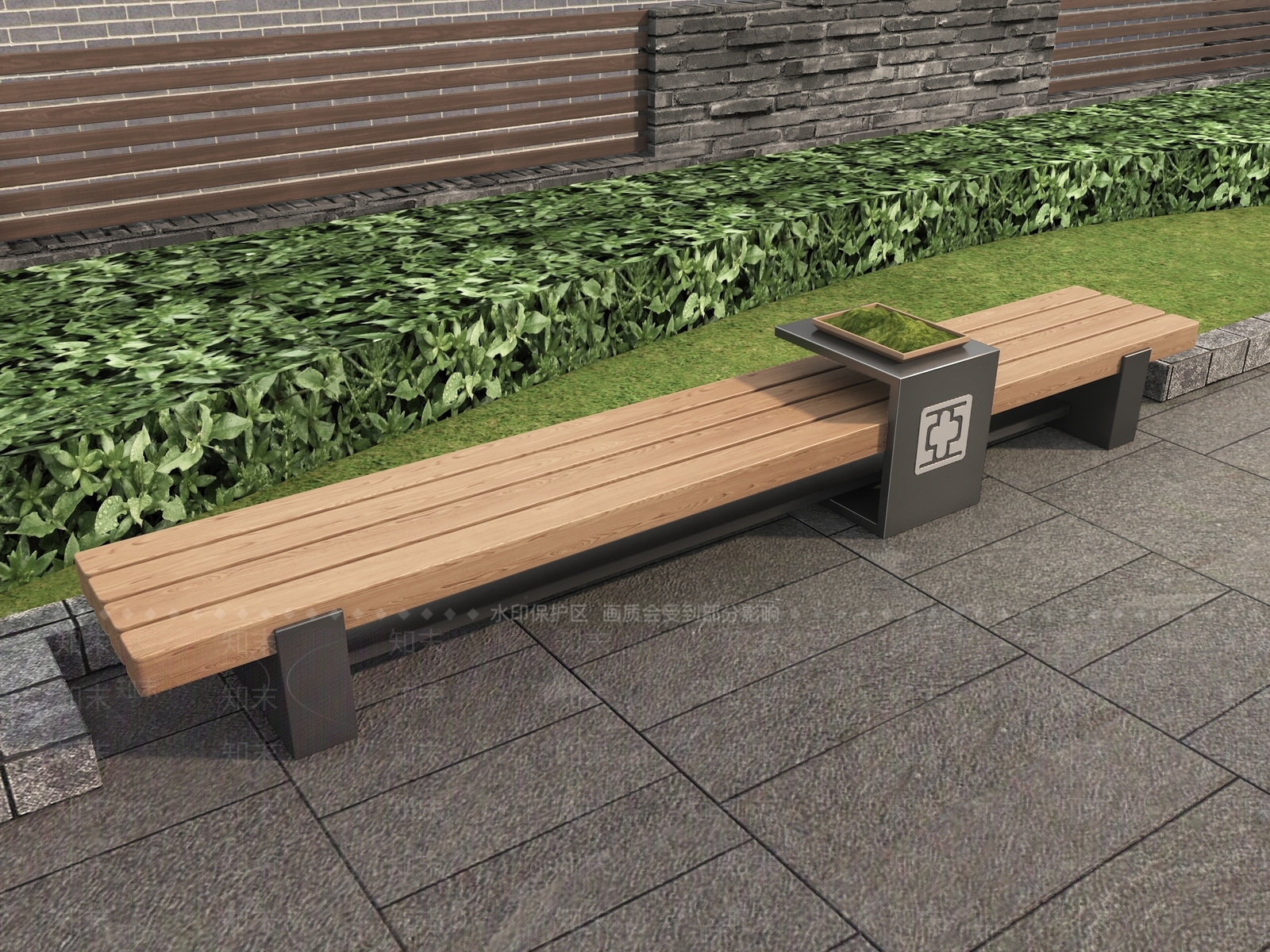 现代户外椅3D模型下载【ID:1174543543】
