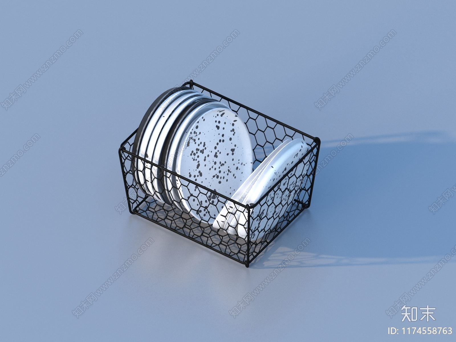 餐具3D模型下载【ID:1174558763】