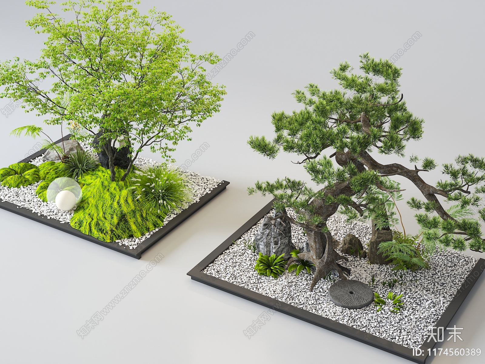 现代其他景观小品3D模型下载【ID:1174560389】