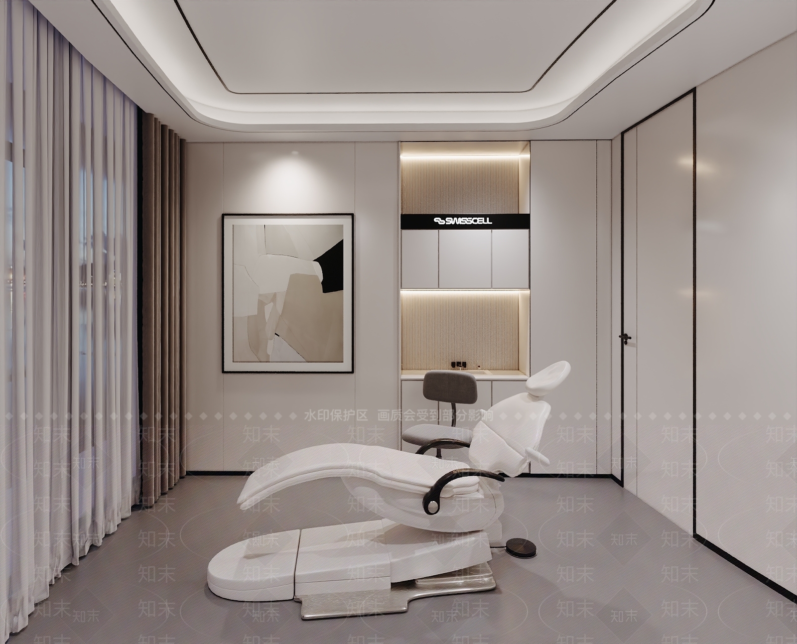 现代美容院3D模型下载【ID:1174580512】