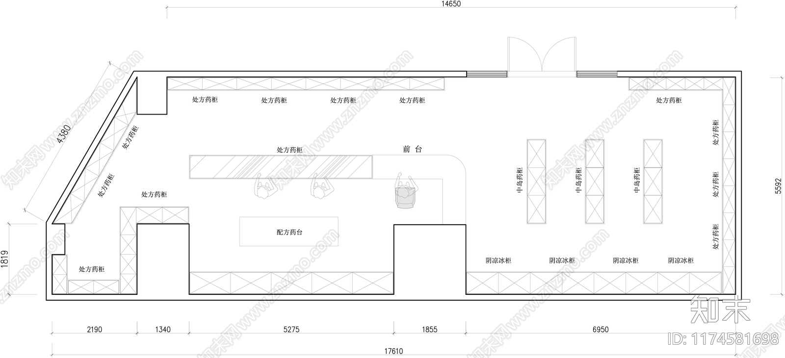 现代其他工装空间cad施工图下载【ID:1174581698】