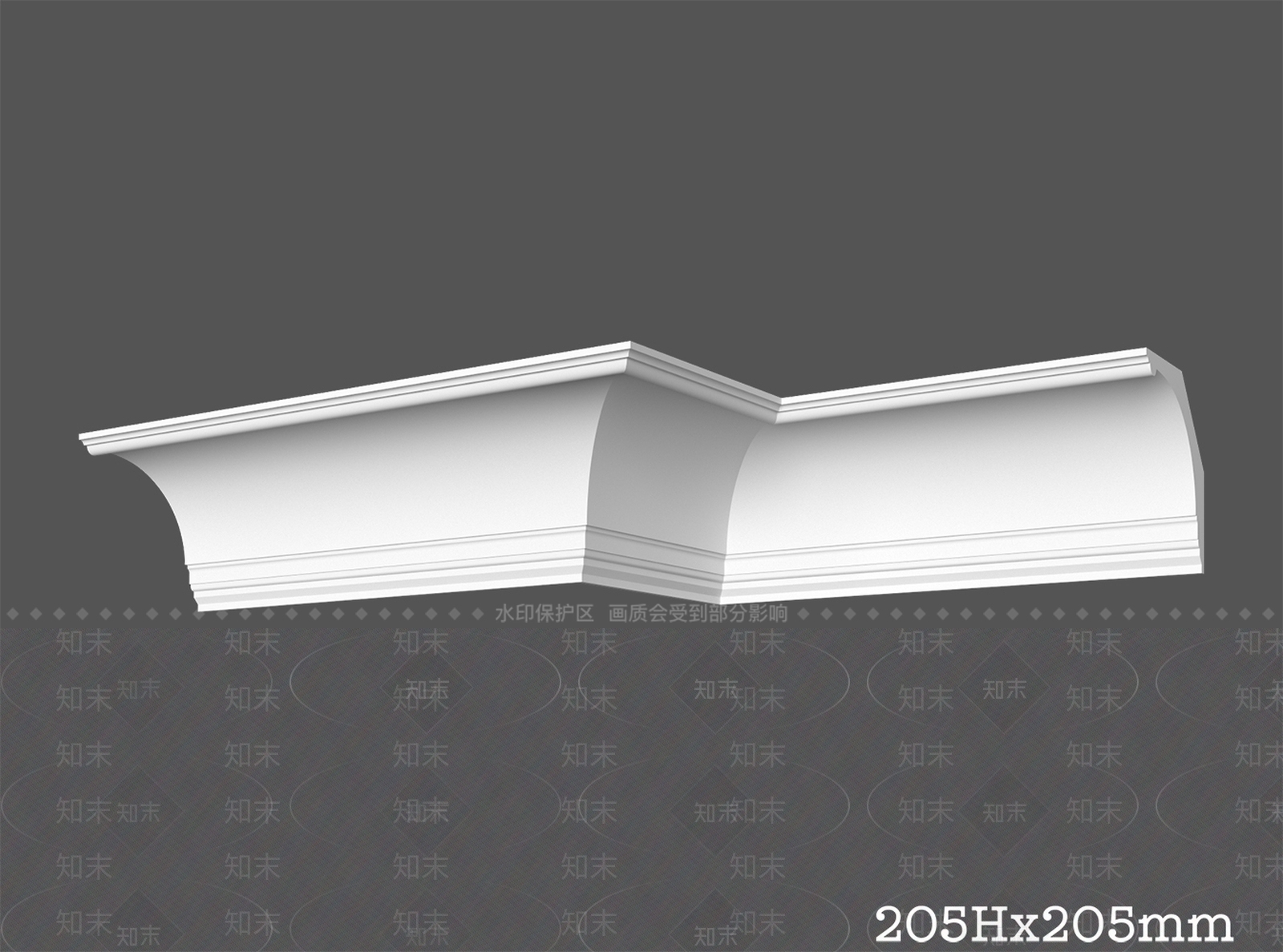 法式线条3D模型下载【ID:1174584773】