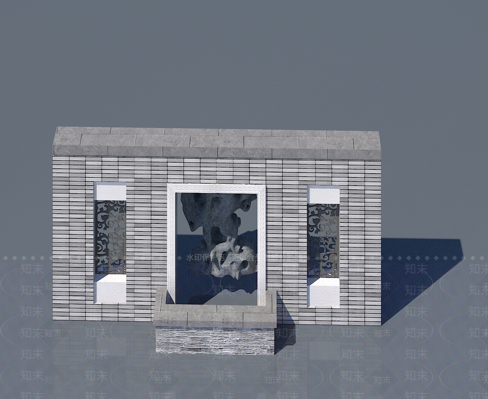 现代单人沙发3D模型下载【ID:1174588252】