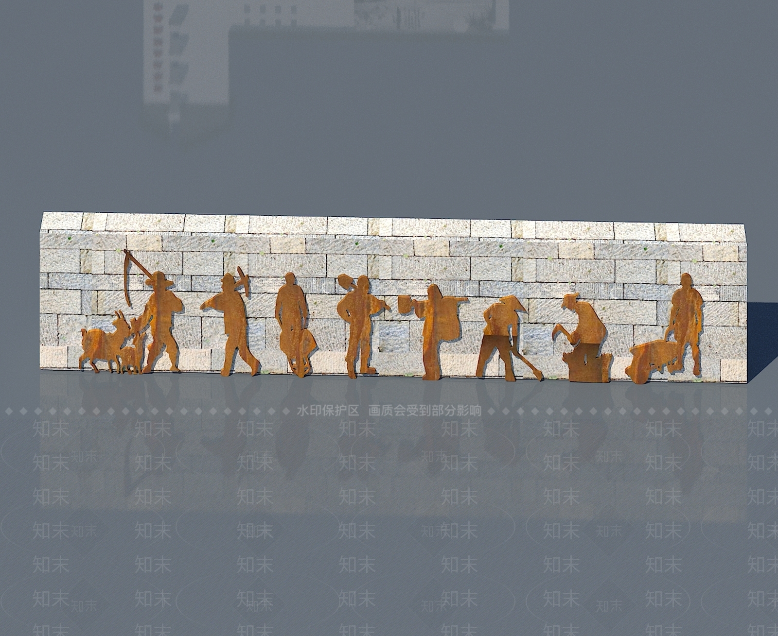 现代单人沙发3D模型下载【ID:1174588360】