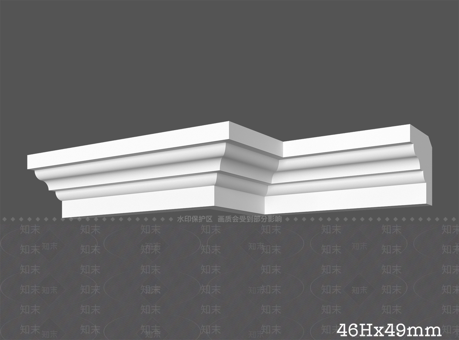 法式线条3D模型下载【ID:1174590202】