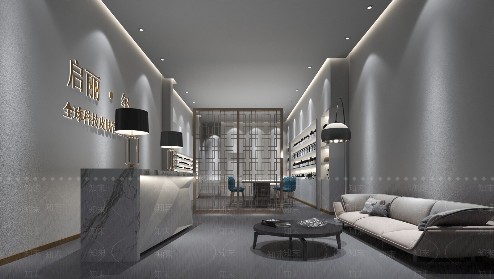 美容院3D模型下载【ID:1174590737】
