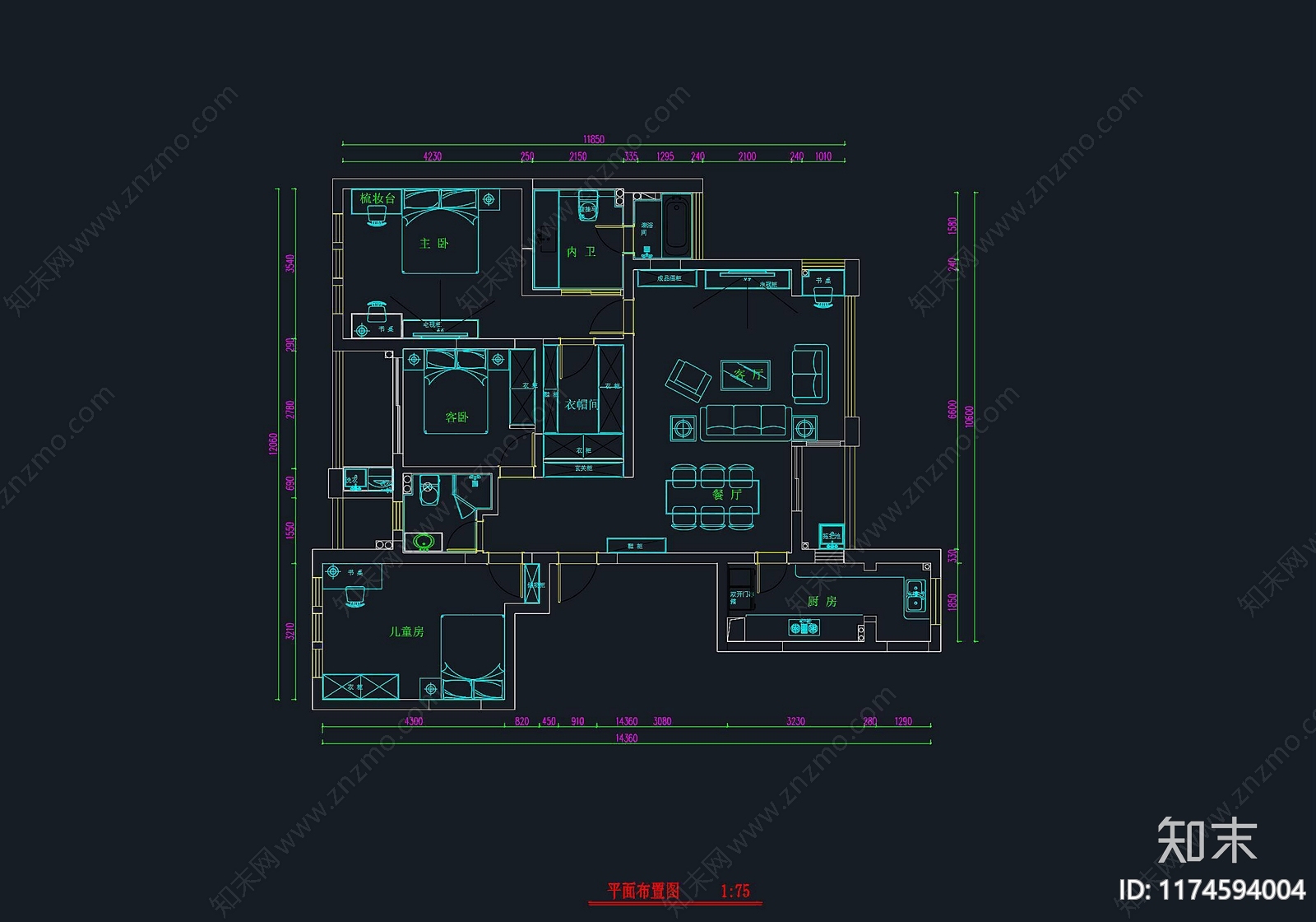 现代其他图库施工图下载【ID:1174594004】