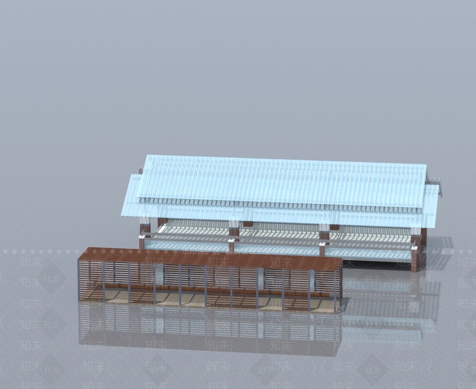 现代单人沙发3D模型下载【ID:1174597724】