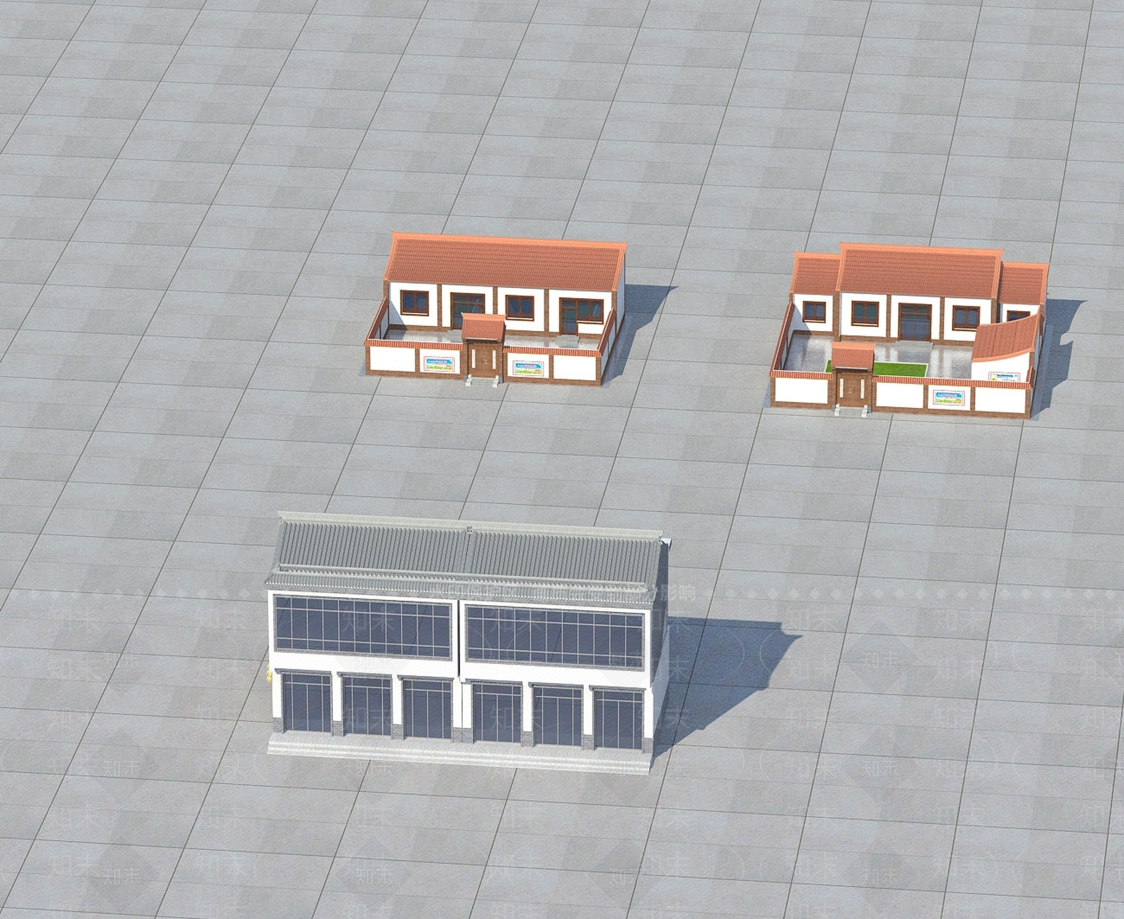 现代单人沙发3D模型下载【ID:1174601993】