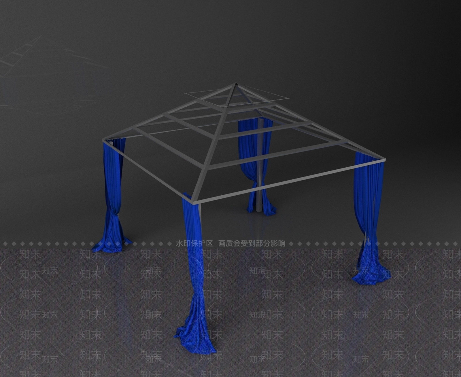 现代单人沙发3D模型下载【ID:1174602769】