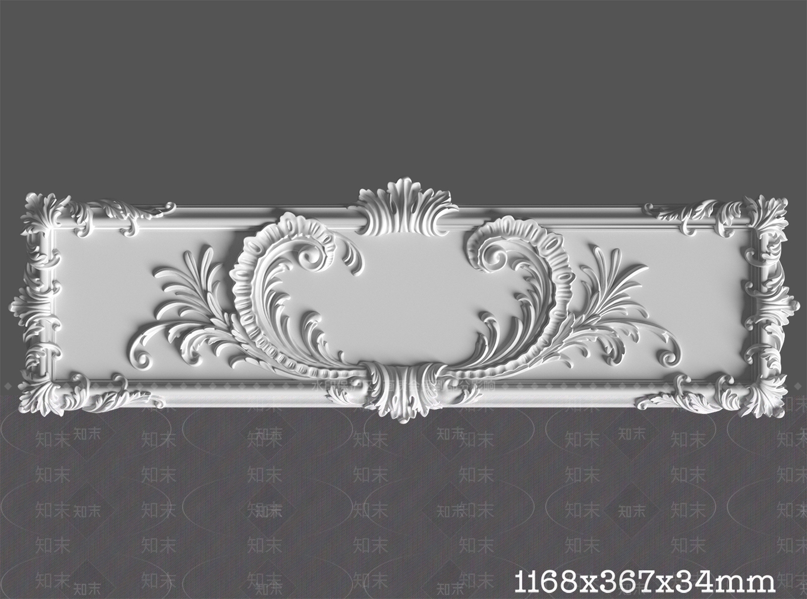法式雕花3D模型下载【ID:1174605116】