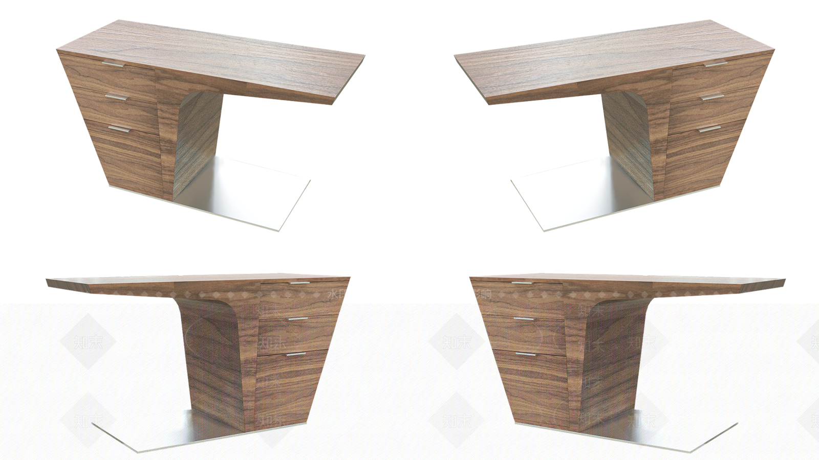 欧式美式前台SU模型下载【ID:1174609504】