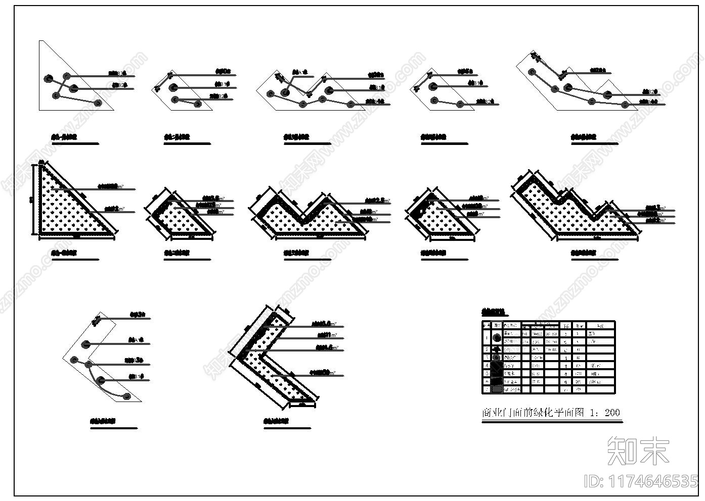 现代公园景观施工图下载【ID:1174646535】