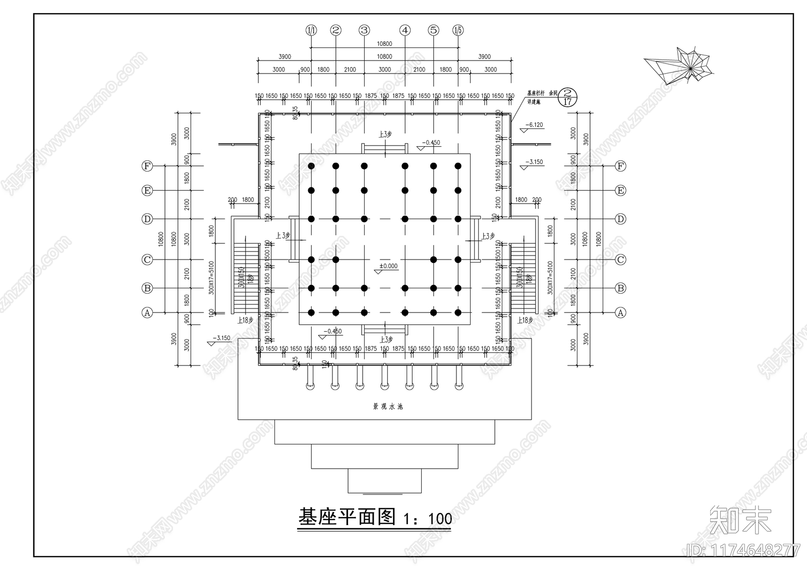 中式古建cad施工图下载【ID:1174648277】