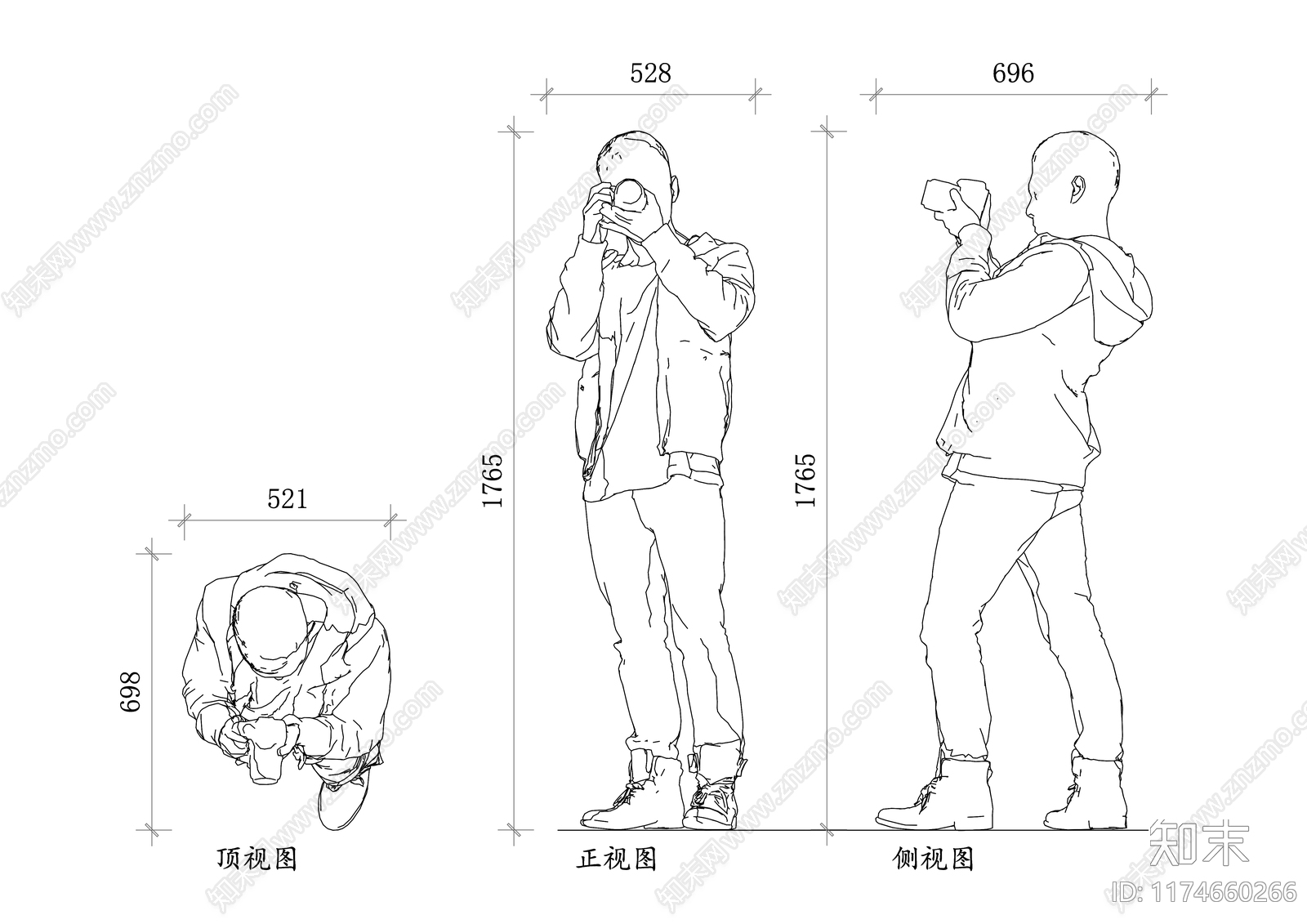 现代商场cad施工图下载【ID:1174660266】