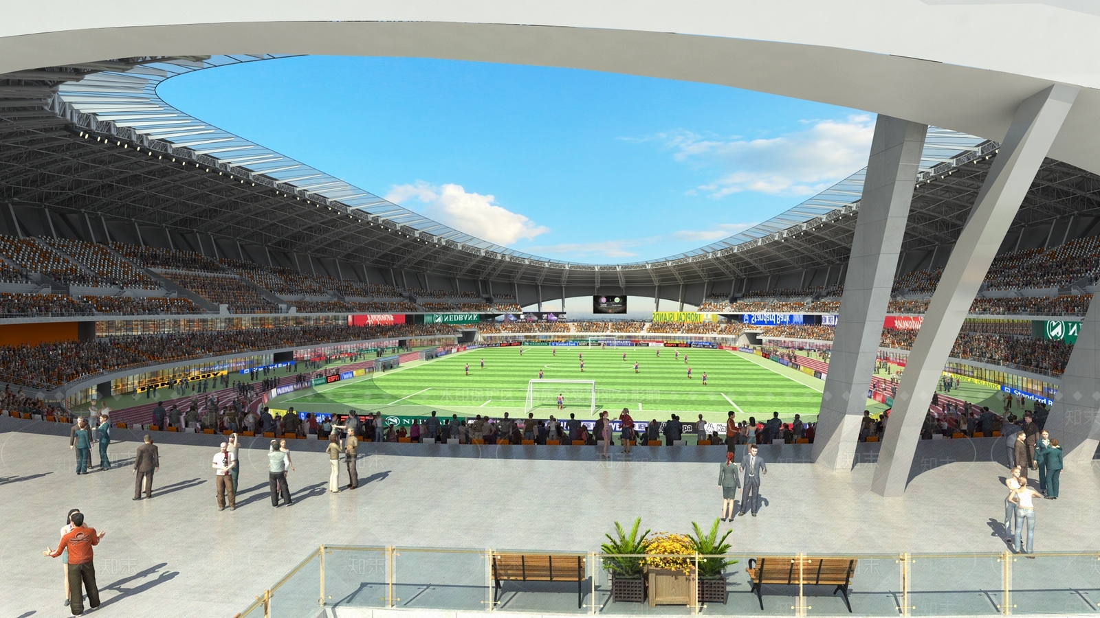 现代其他公共建筑3D模型下载【ID:1174668000】