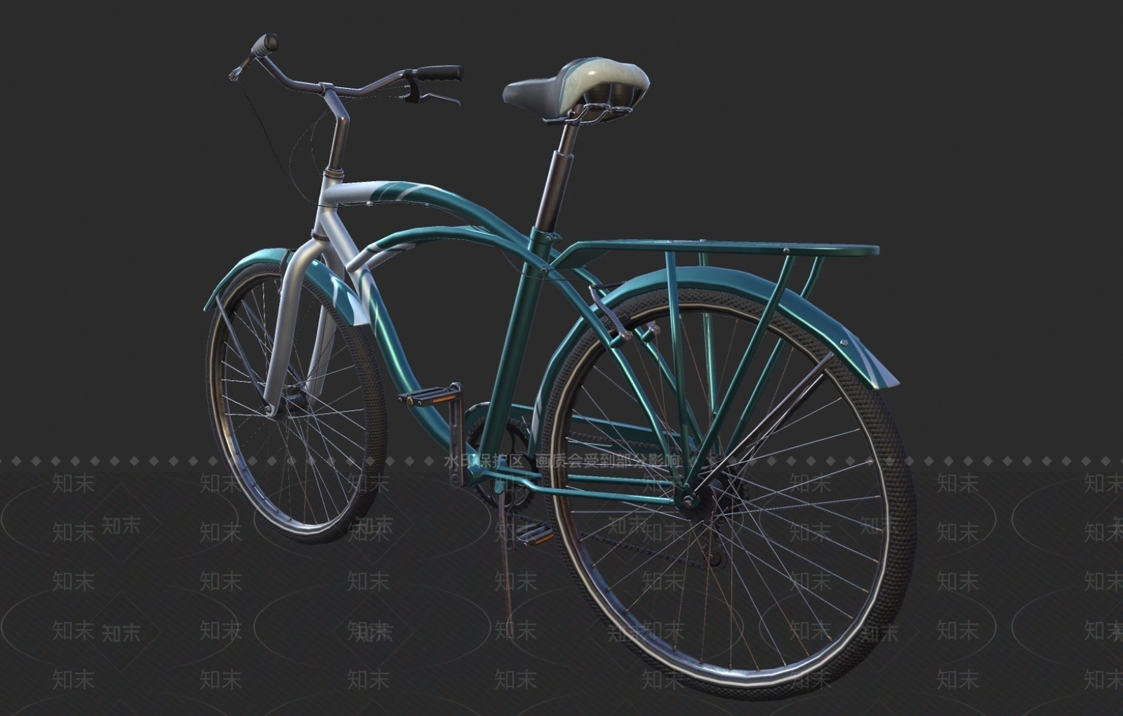 自行车3D模型下载【ID:1174699116】