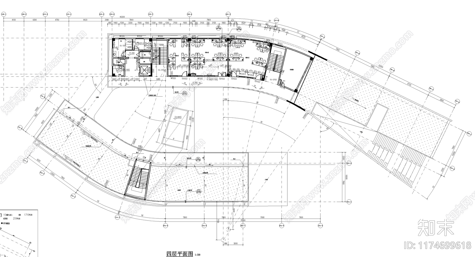 现代学校建筑cad施工图下载【ID:1174699618】