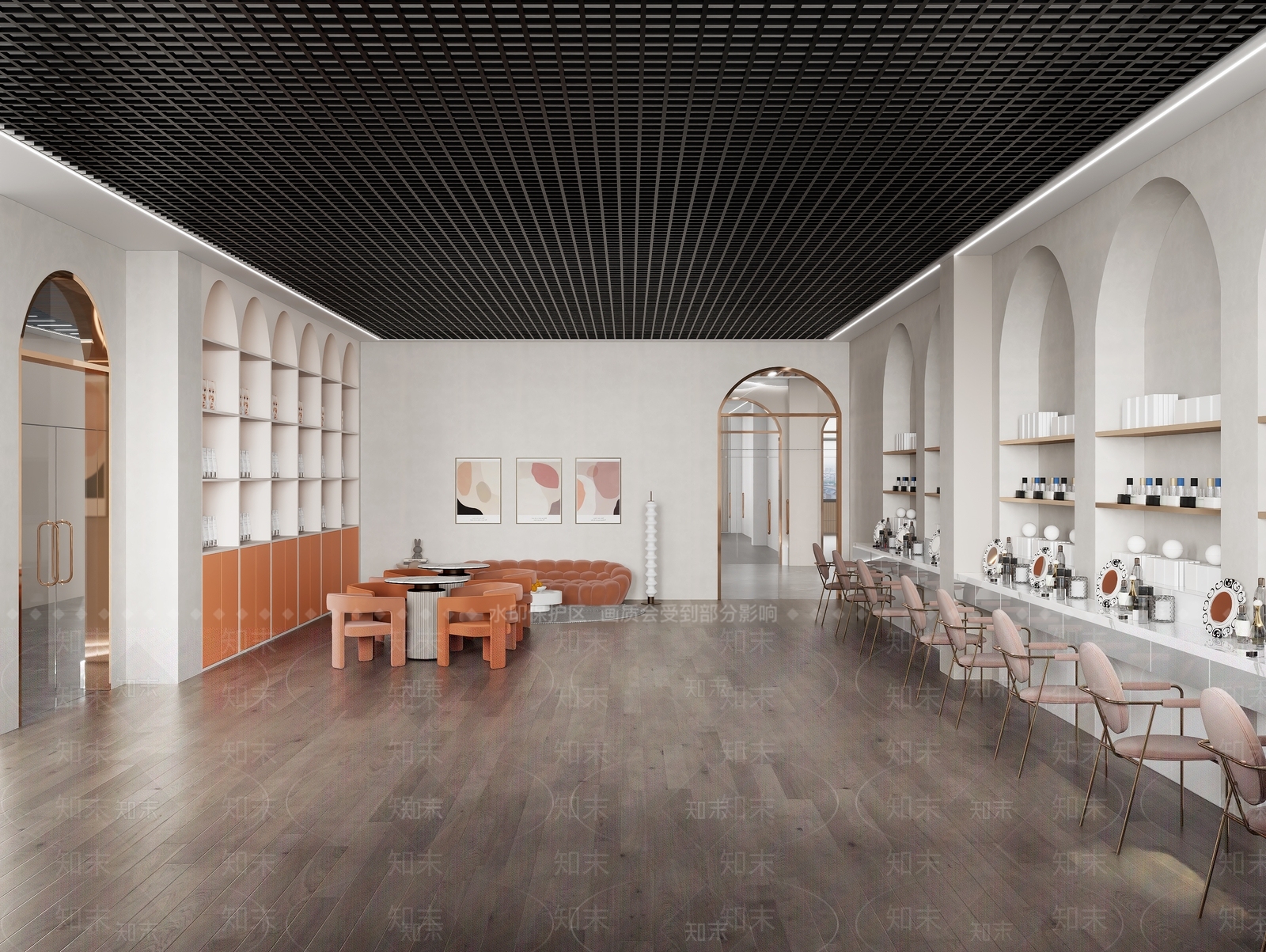 现代美甲店3D模型下载【ID:1174715248】