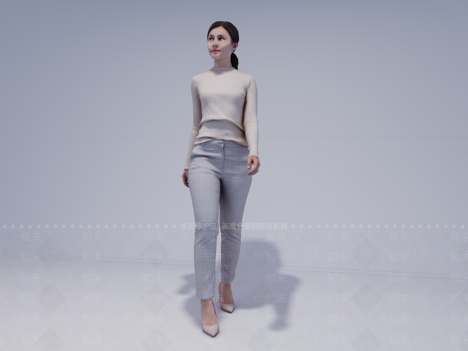 女人SU模型下载【ID:1174747266】