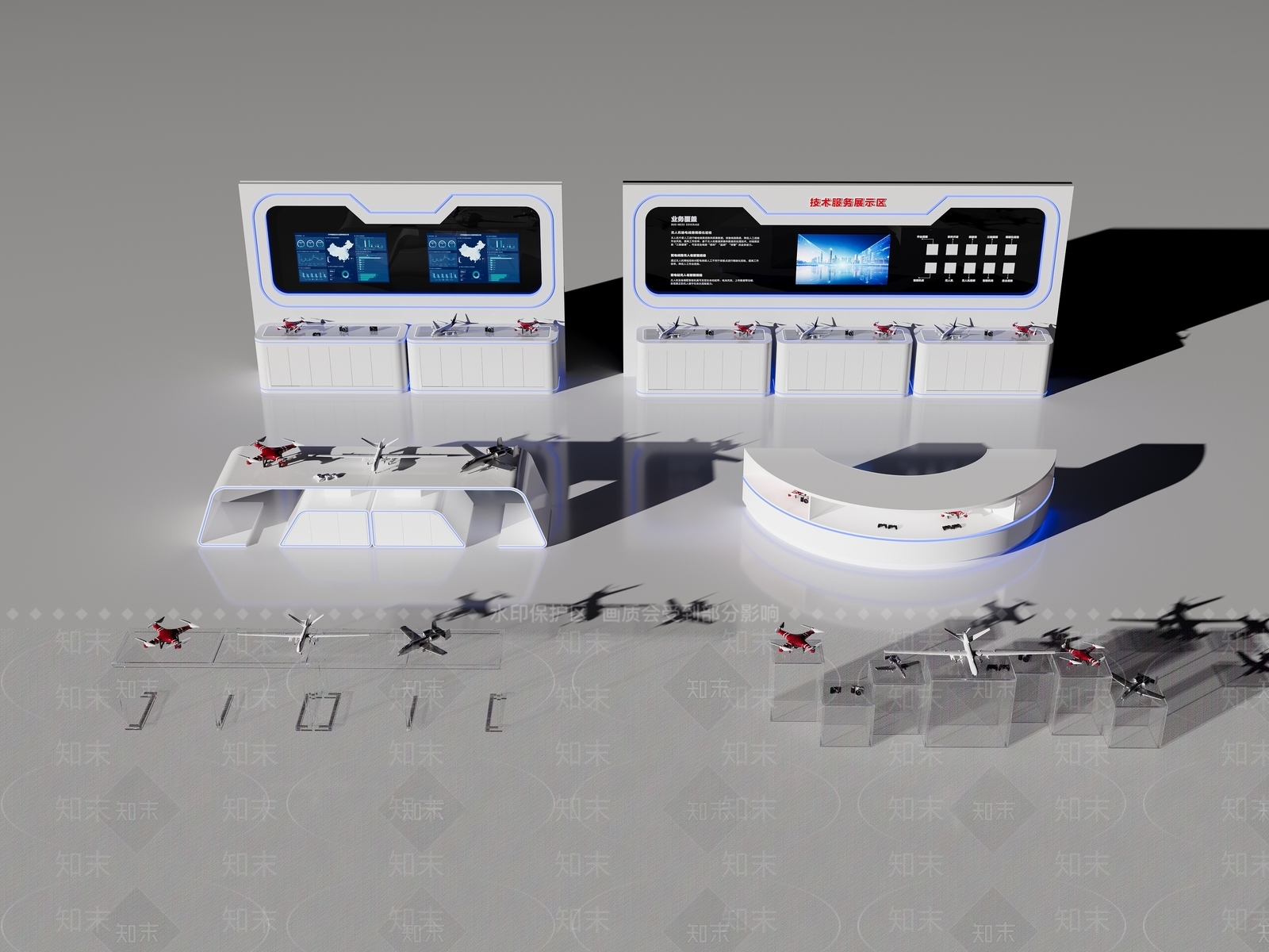现代其他公共空间3D模型下载【ID:1174750919】