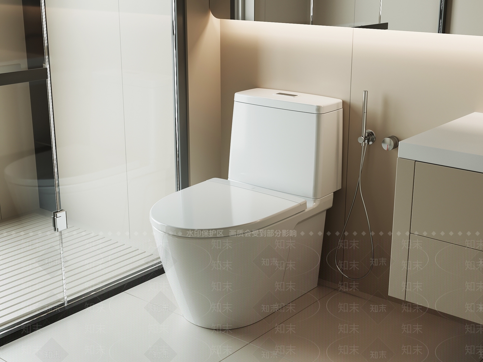 马桶3D模型下载【ID:1175027380】