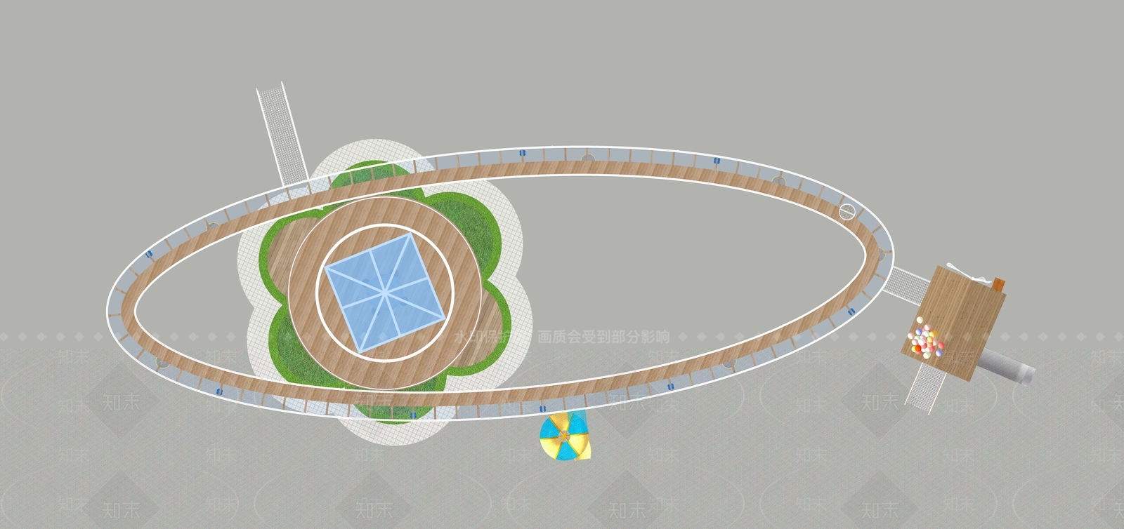 儿童器材组合SU模型下载【ID:1174756042】