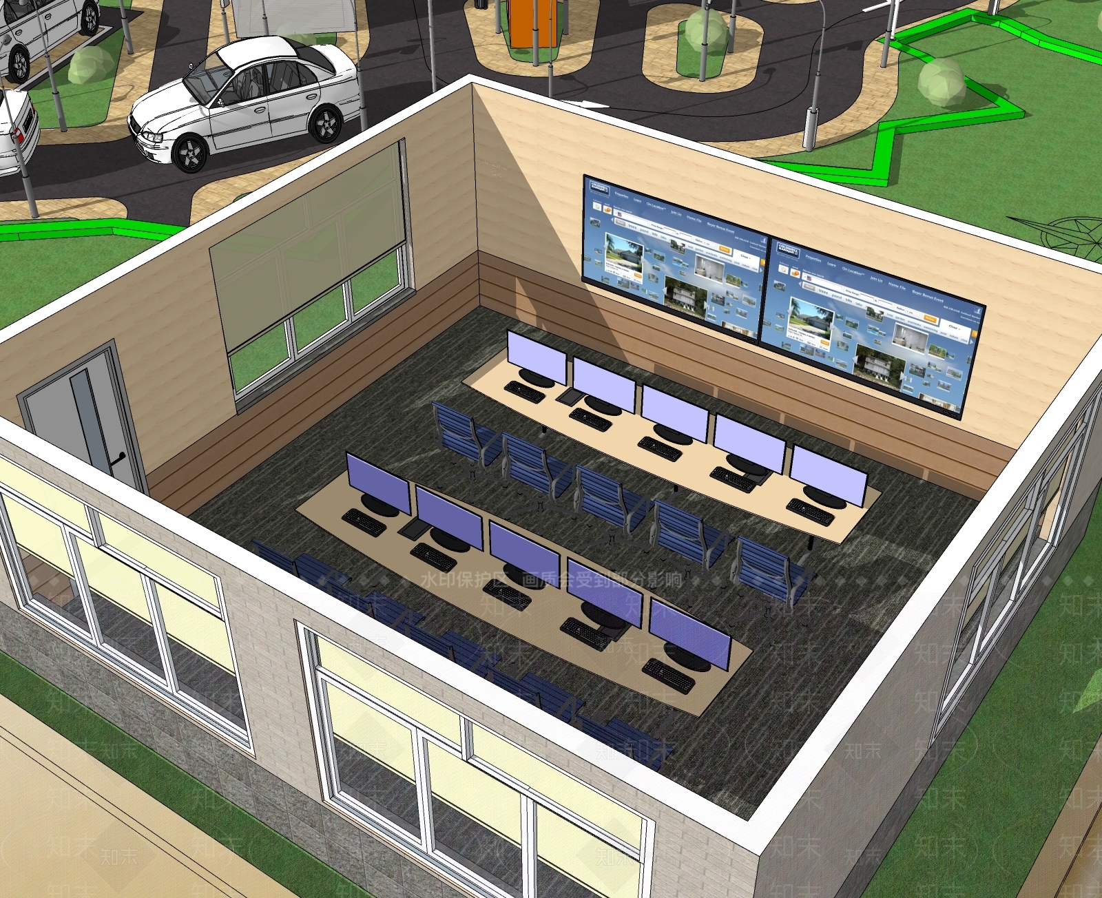 沙盘SU模型下载【ID:1174756690】