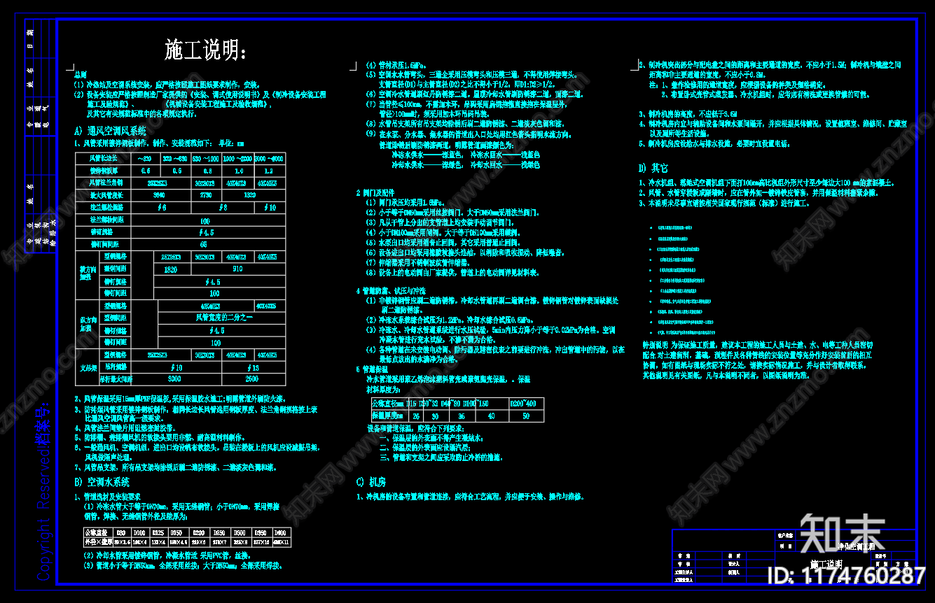 暖通节点cad施工图下载【ID:1174760287】