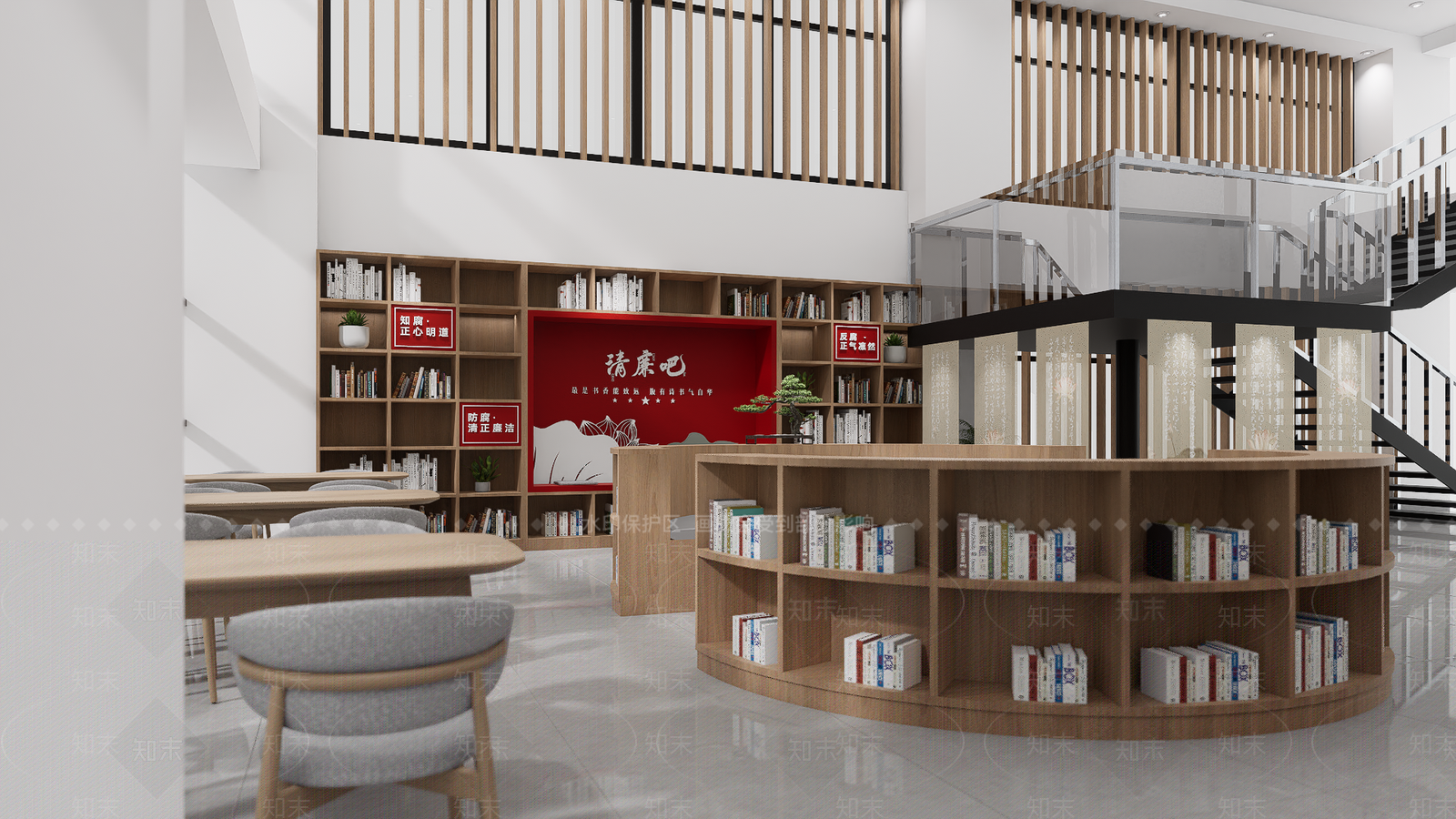 现代新中式其他公共空间SU模型下载【ID:1174772083】