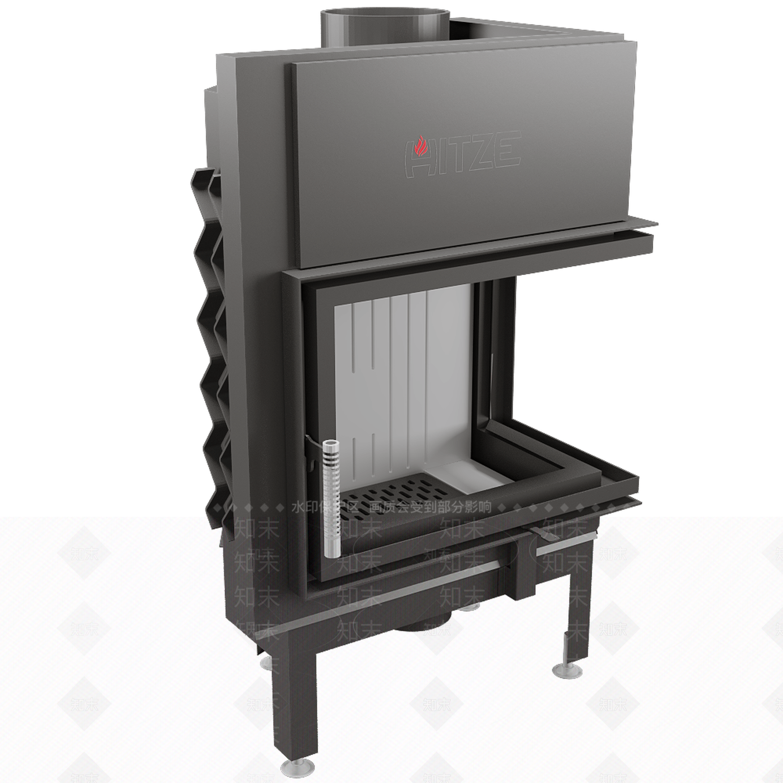 现代壁炉3D模型下载【ID:1174773131】